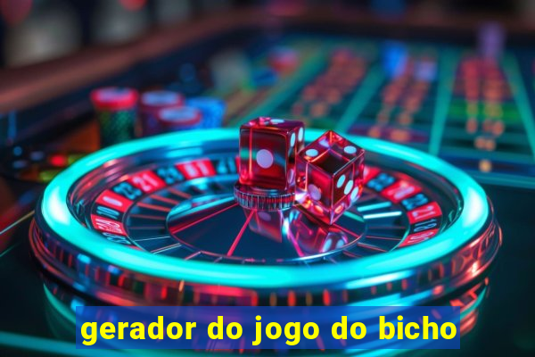 gerador do jogo do bicho